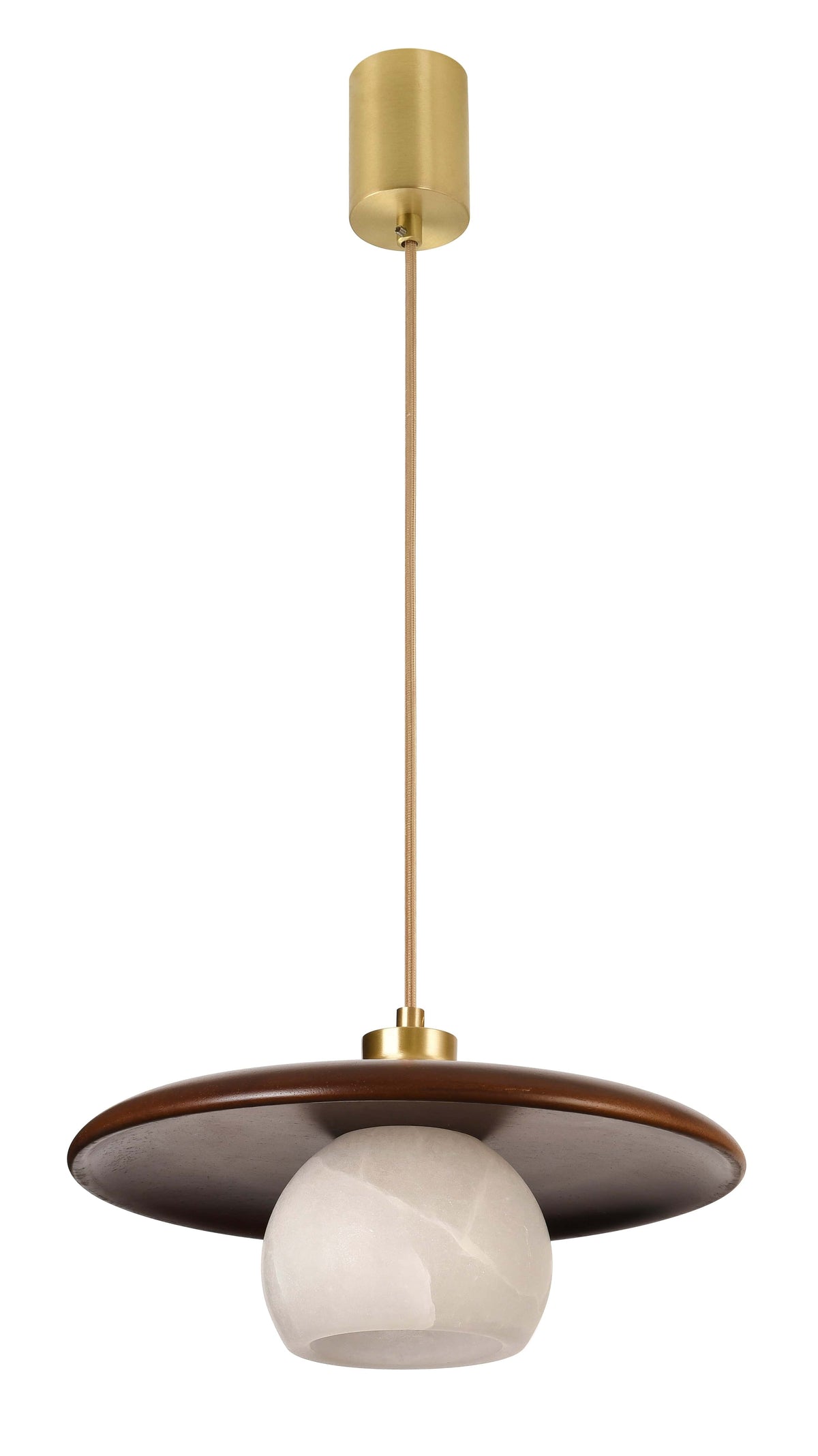 Maralyn | Alabaster Pendant Light - Detail View #2 | HomeCartel