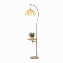 Faylira | Integrated Shelf Floor Lamp
