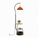 Gressyn C | Integrated Shelf Floor Lamp