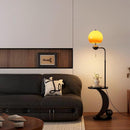 Cresalyn | Integrated Shelf Floor Lamp