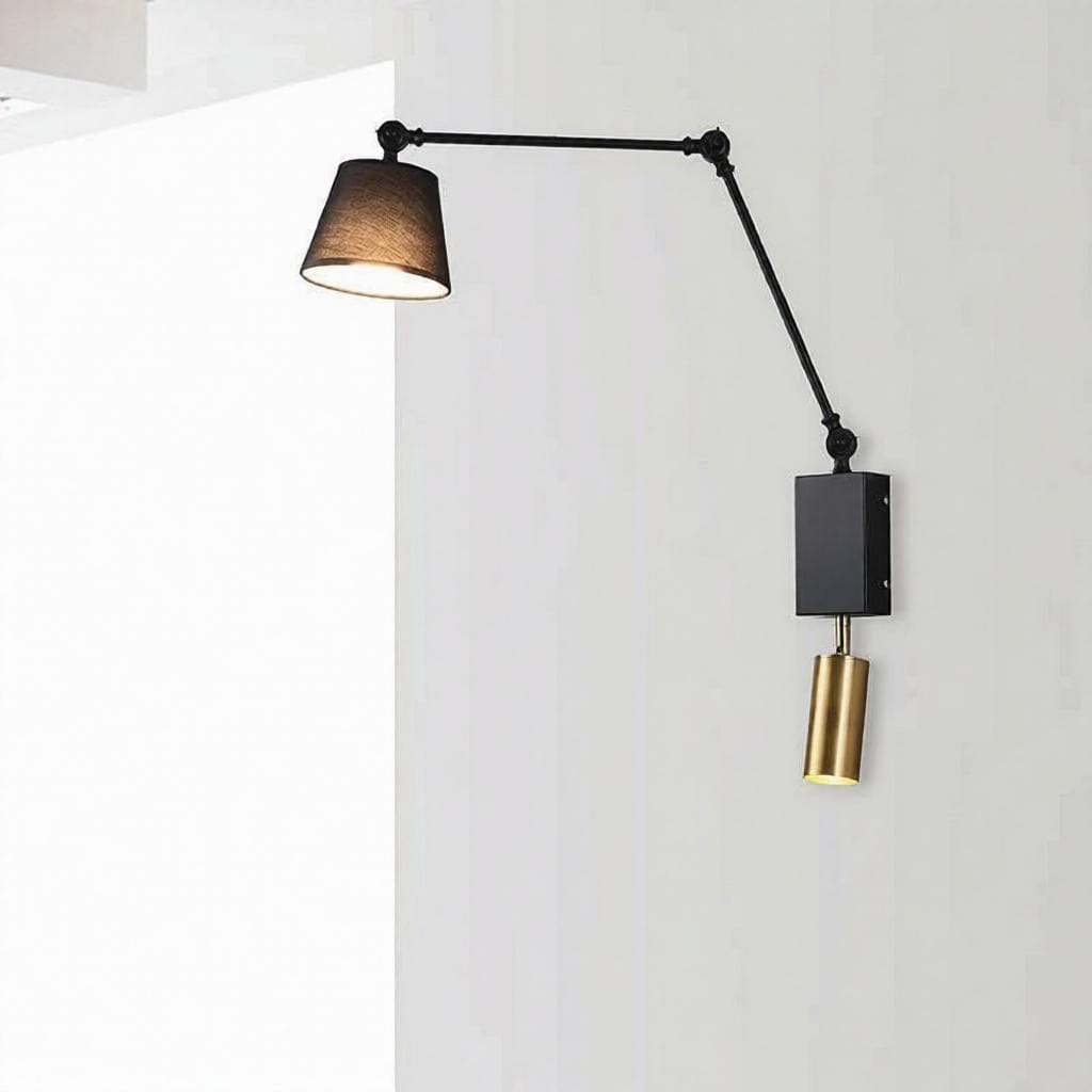Wynesse Deux | Wall Light Swing Arm - Detail View #4 | HomeCartel