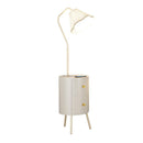 Ursella A | Integrated Shelf Floor Lamp