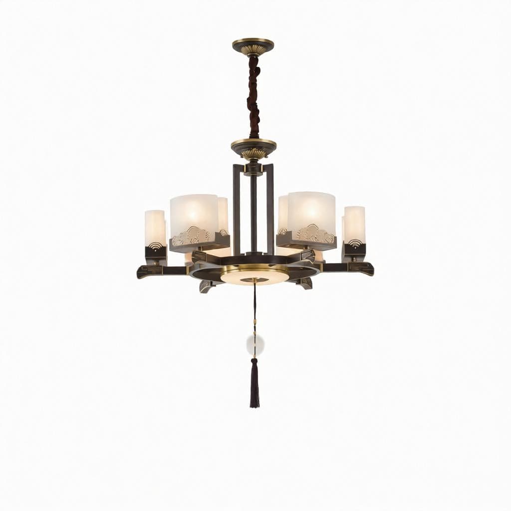 Torzora Une | Alabaster Chandelier - Modern Chandelier | HomeCartel Philippines