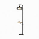 Rhanessa | Integrated Shelf Floor Lamp