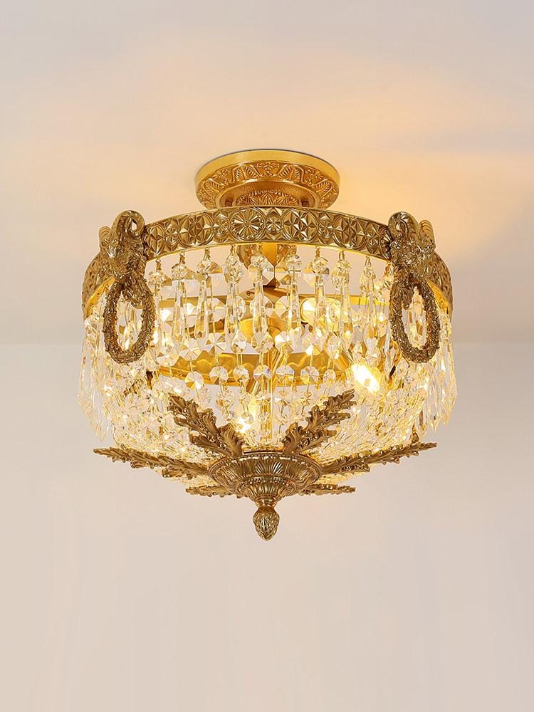 Parvin | Semi Flush Mounted Light - Detail View #2 | HomeCartel