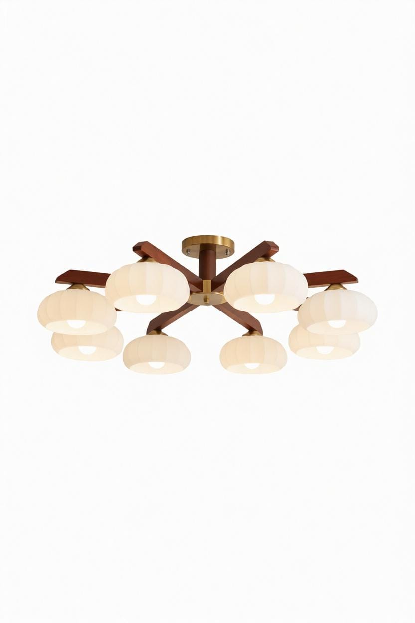 Vinnaril | Semi Flush Mounted Light - Detail View #5 | HomeCartel