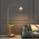 Fioretta A | Integrated Shelf Floor Lamp