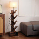 Ulivenna | Integrated Shelf Floor Lamp