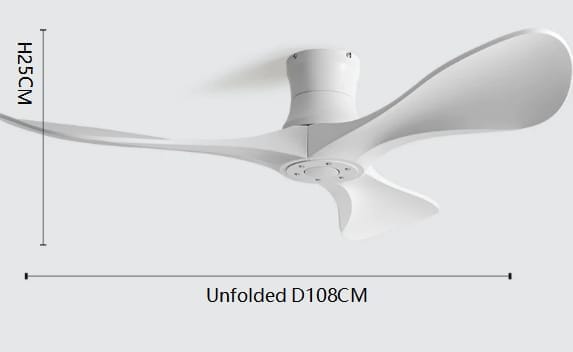 Dauza | Low Profile Ceiling Fan - Detail View #4 | HomeCartel