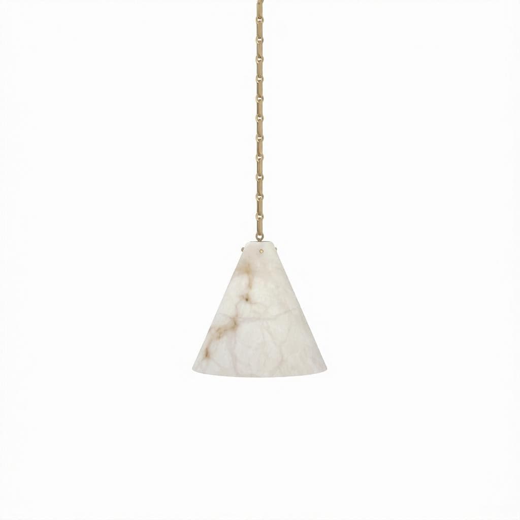 Sylvetha | Alabaster Pendant Light - Detail View #2 | HomeCartel