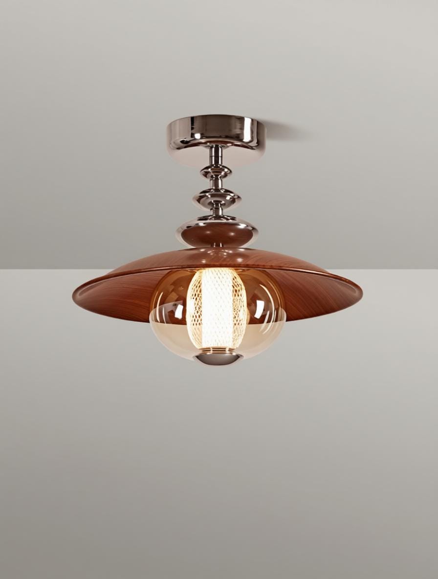 Norrin A | Semi Flush Mounted Light - Detail View #2 | HomeCartel