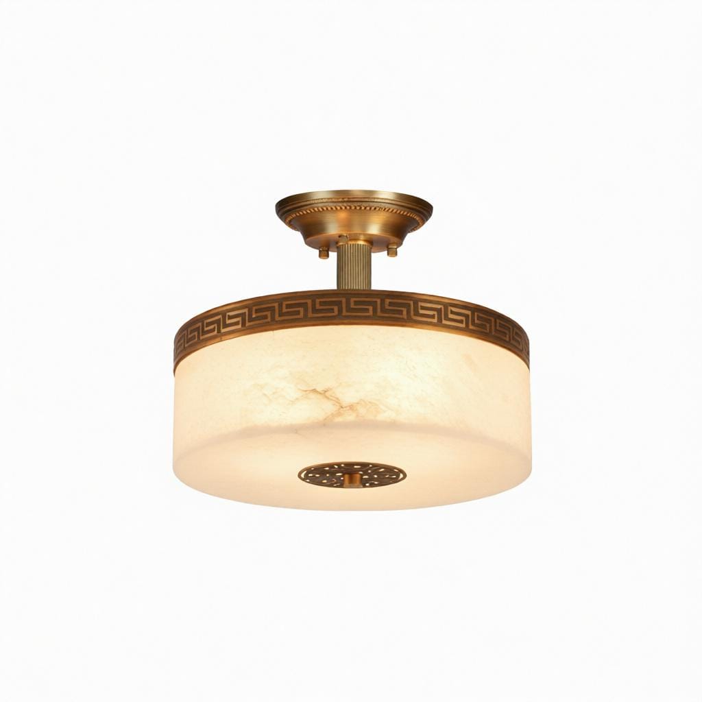 Nylissen C | Semi Flush Mounted Light - Detail View #5 | HomeCartel