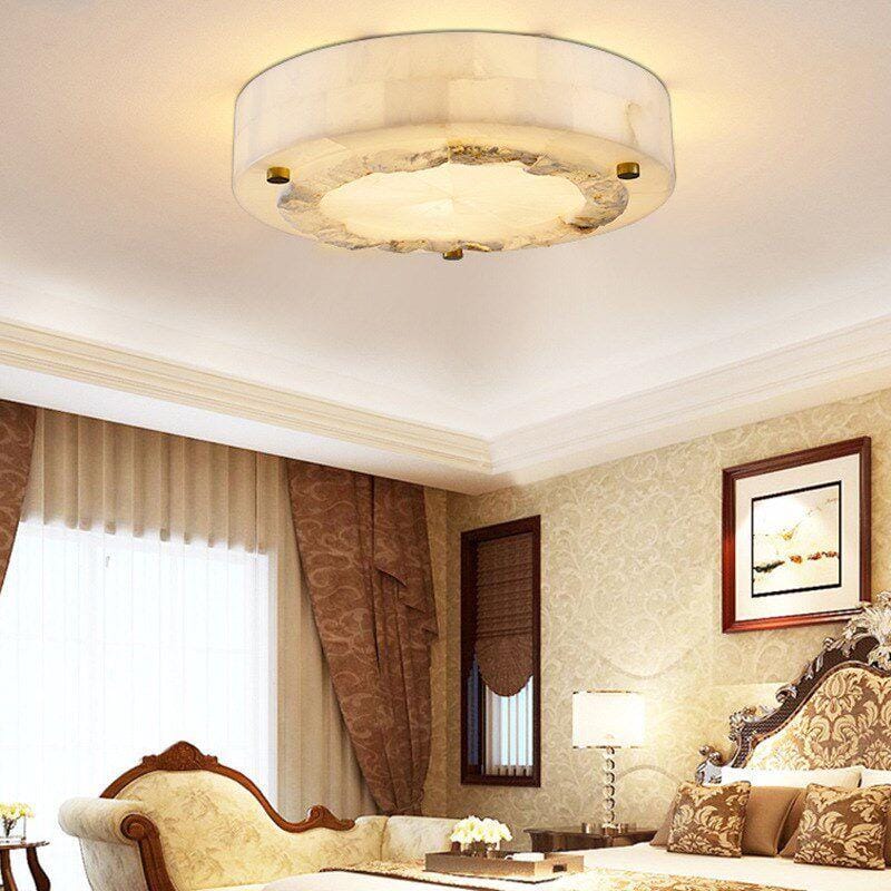 Ralnelirae Une | Alabaster Ceiling Light - Detail View #3 | HomeCartel