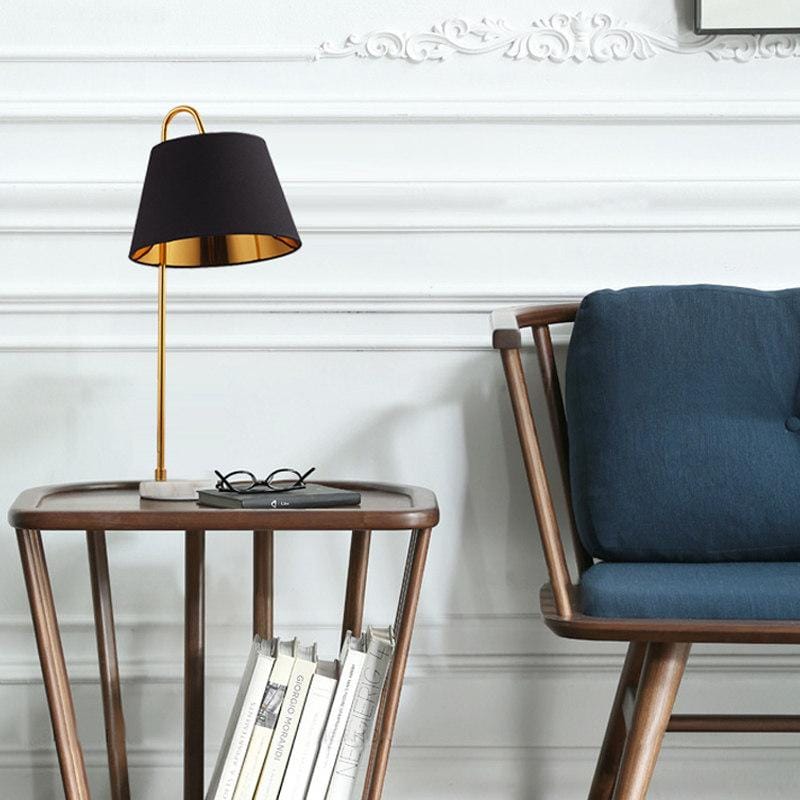 Trautz | Shaded Table Lamp - Detail View #4 | HomeCartel