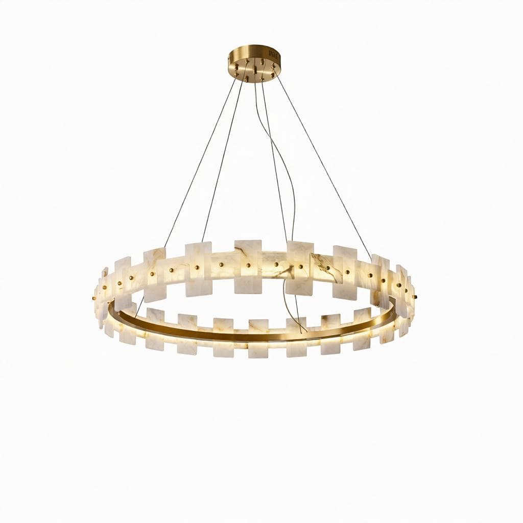 Ralvanis A | Alabaster Chandelier - Detail View #6 | HomeCartel