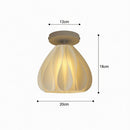 Halvern | Semi Flush Mounted Light