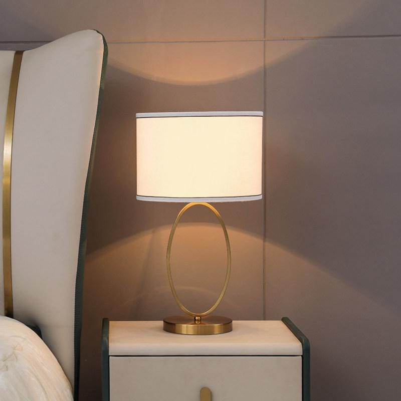 Hillner | Shaded Table Lamp - Detail View #3 | HomeCartel