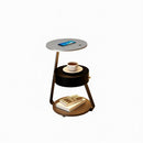Glynoria | Integrated Shelf Floor Lamp