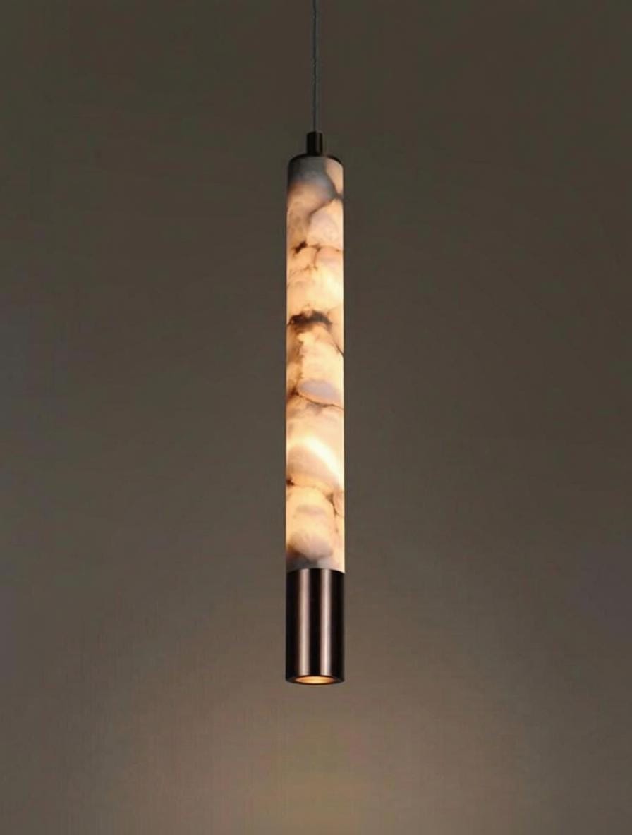Pryzavell A | Alabaster Pendant Light - Detail View #3 | HomeCartel