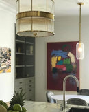 Cvengros | Drum Chandelier