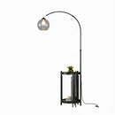 Fioretta A | Integrated Shelf Floor Lamp
