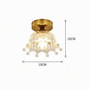 Tarnylea | Semi Flush Mounted Light