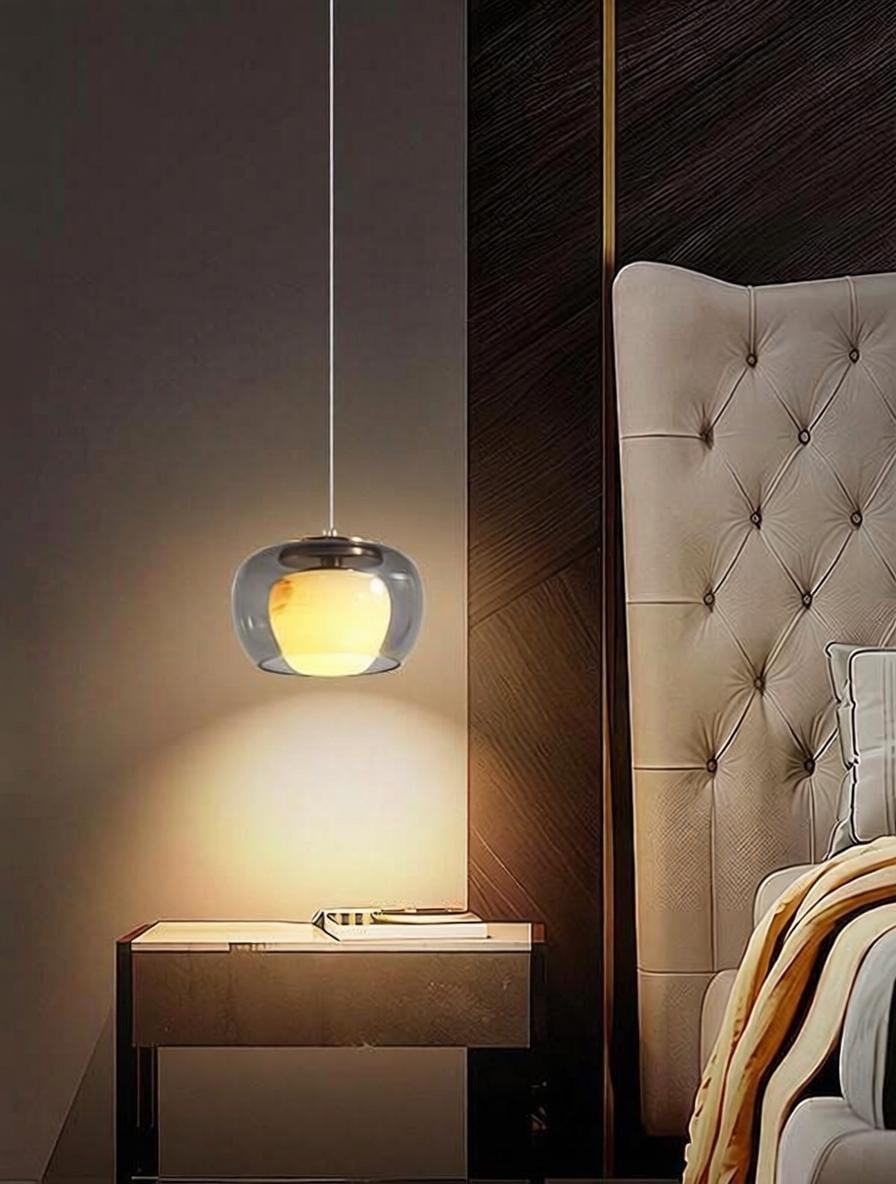 Lorlasiel | Alabaster Pendant Light - Detail View #3 | HomeCartel