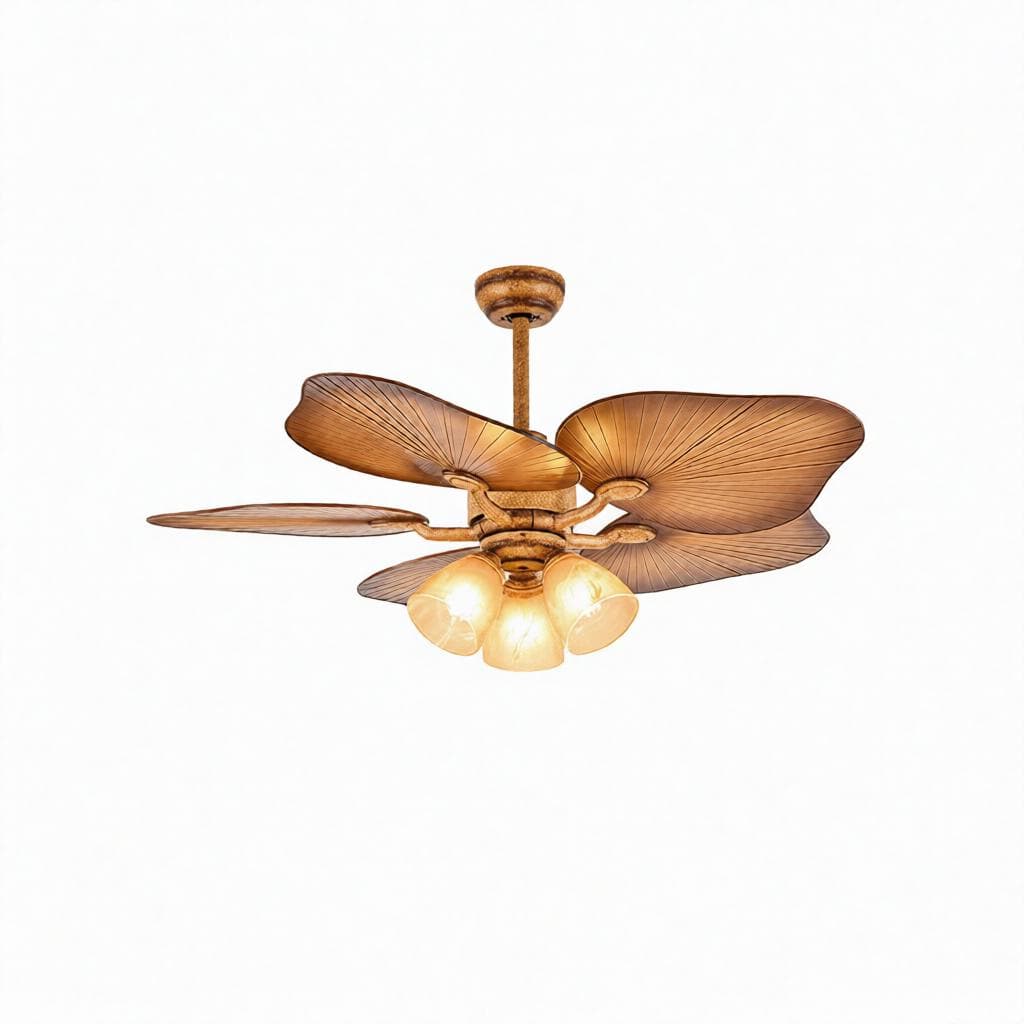 Horen Une | Outdoor Lighted Ceiling Fan - Home Cartel ®