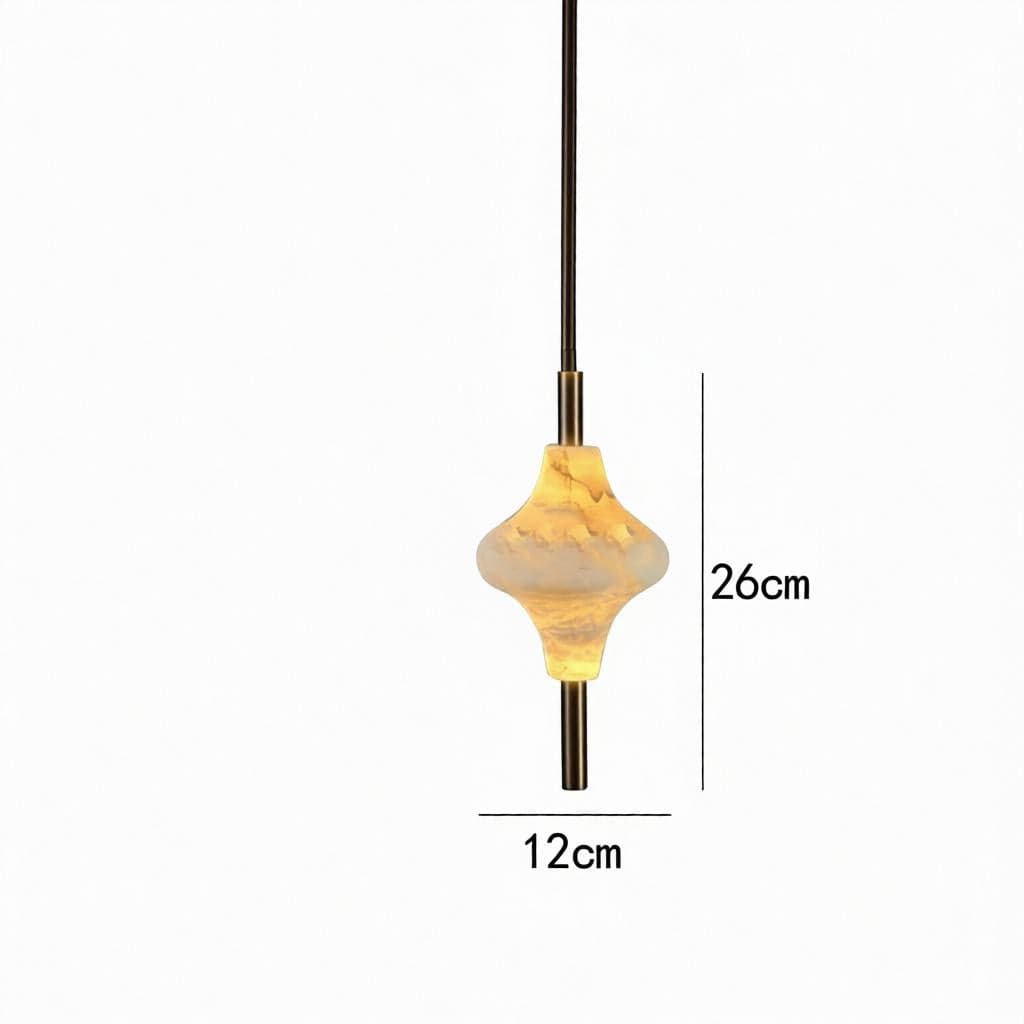 Sylriaessa | Alabaster Chandelier - Detail View #6 | HomeCartel