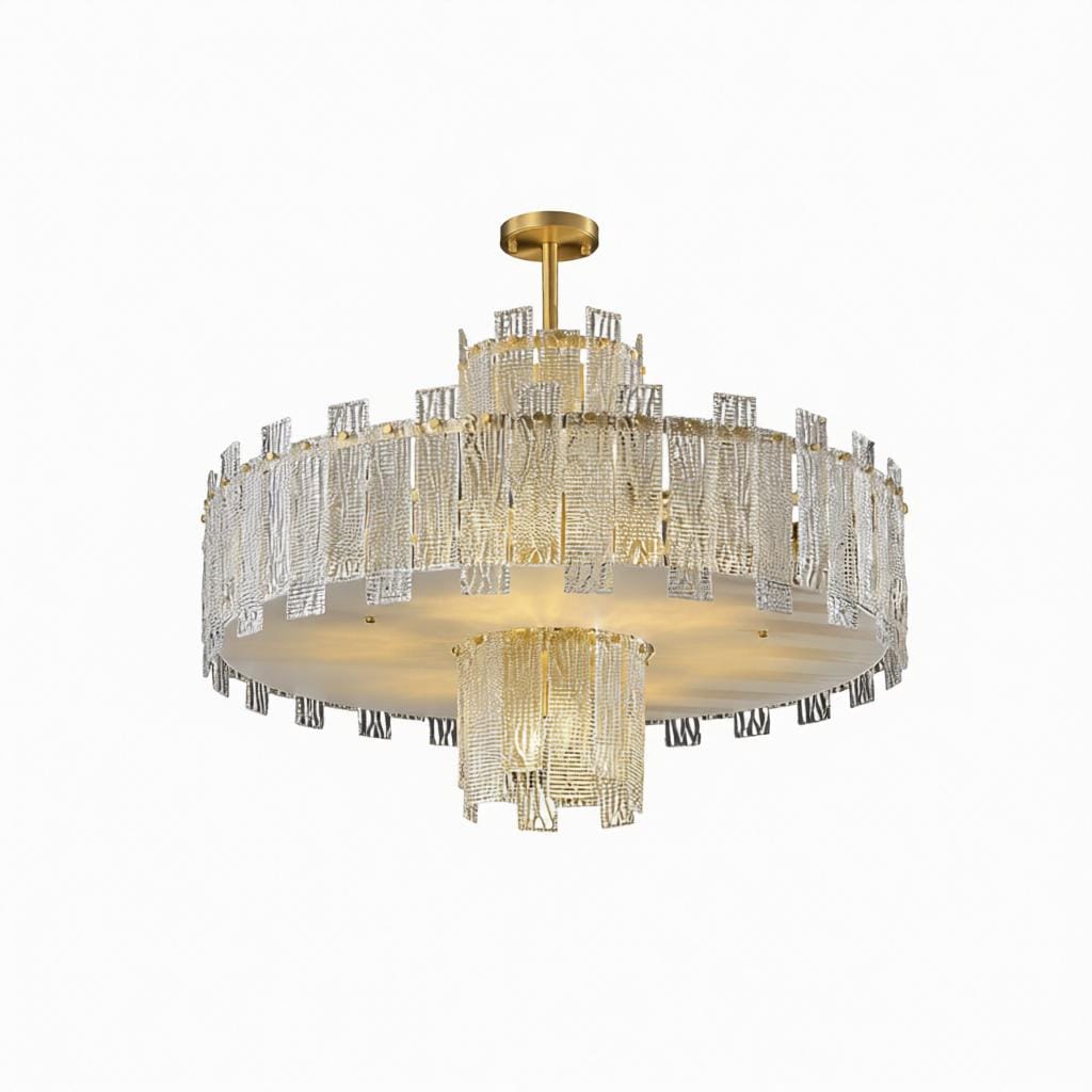 Novic C | Semi Flush Mounted Light - Detail View #3 | HomeCartel