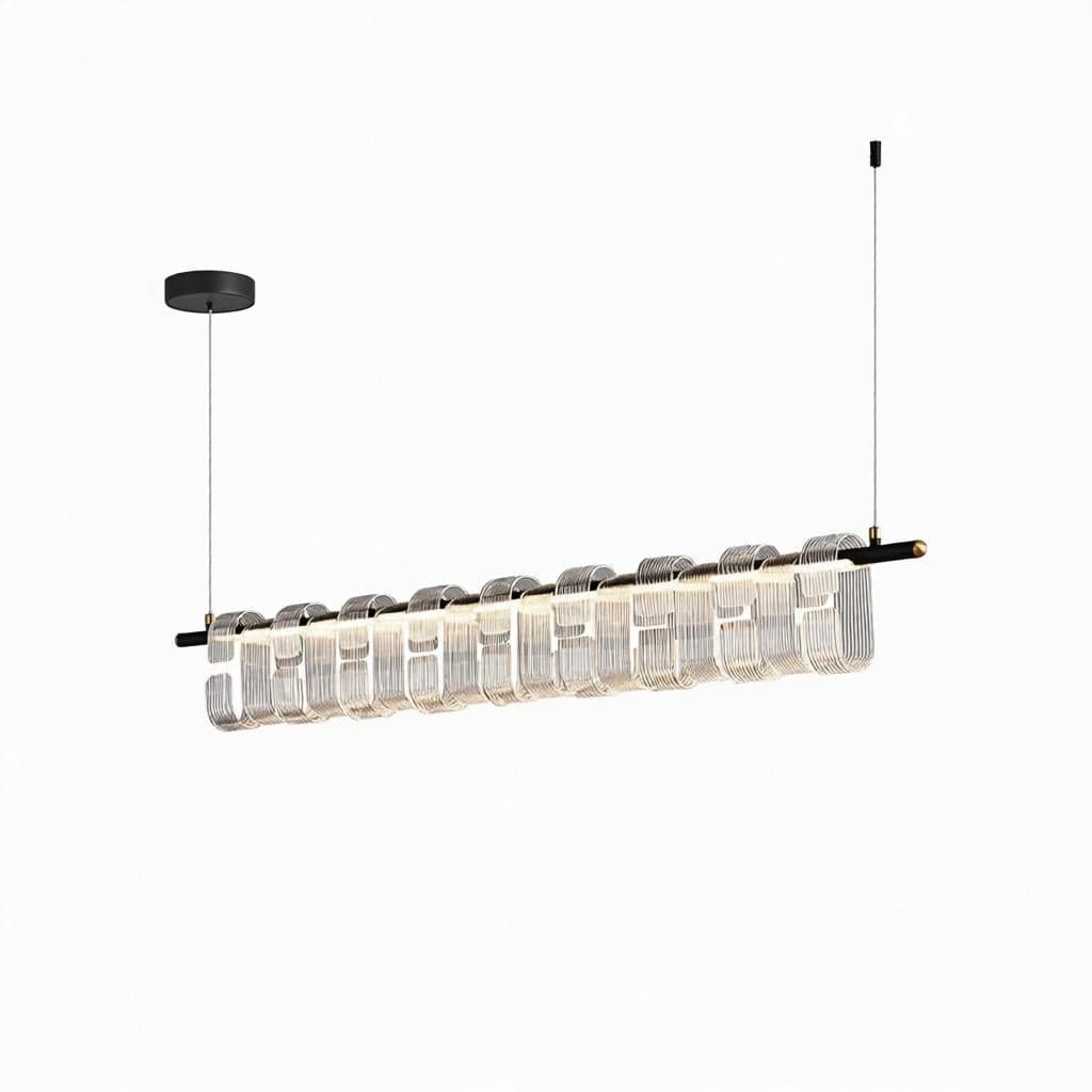 Hoge | Linear Chandelier - Detail View #2 | HomeCartel