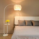 Elvoria A | Integrated Shelf Floor Lamp