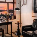 Brezelle A | Integrated Shelf Floor Lamp