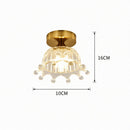 Tarnylea | Semi Flush Mounted Light