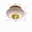 Vinoril Deux | Semi Flush Mounted Light