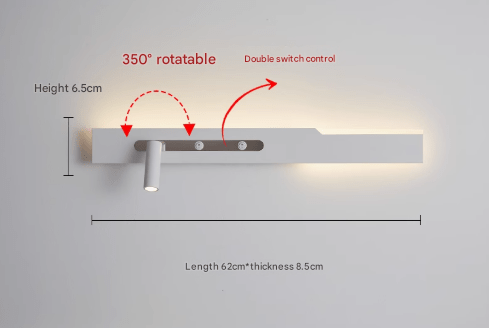 Nazerel | Linear Wall Light