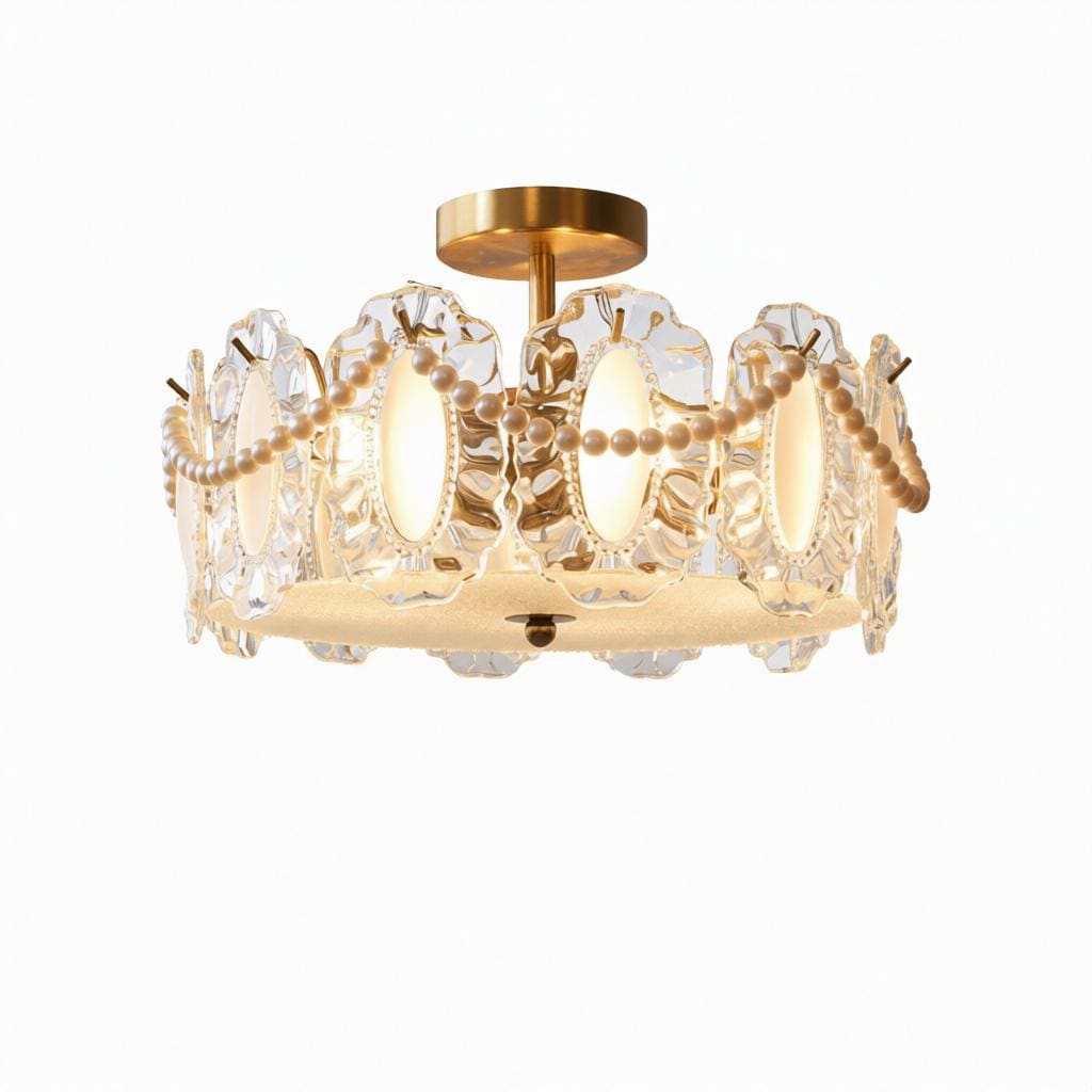 Elenthra | Semi Flush Mounted Light - Detail View #9 | HomeCartel
