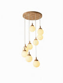 Illumena | Wood Cluster Chandelier