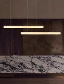 Fenvarethil | Linear Alabaster Pendant Light