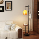 Qesthera | Integrated Shelf Floor Lamp