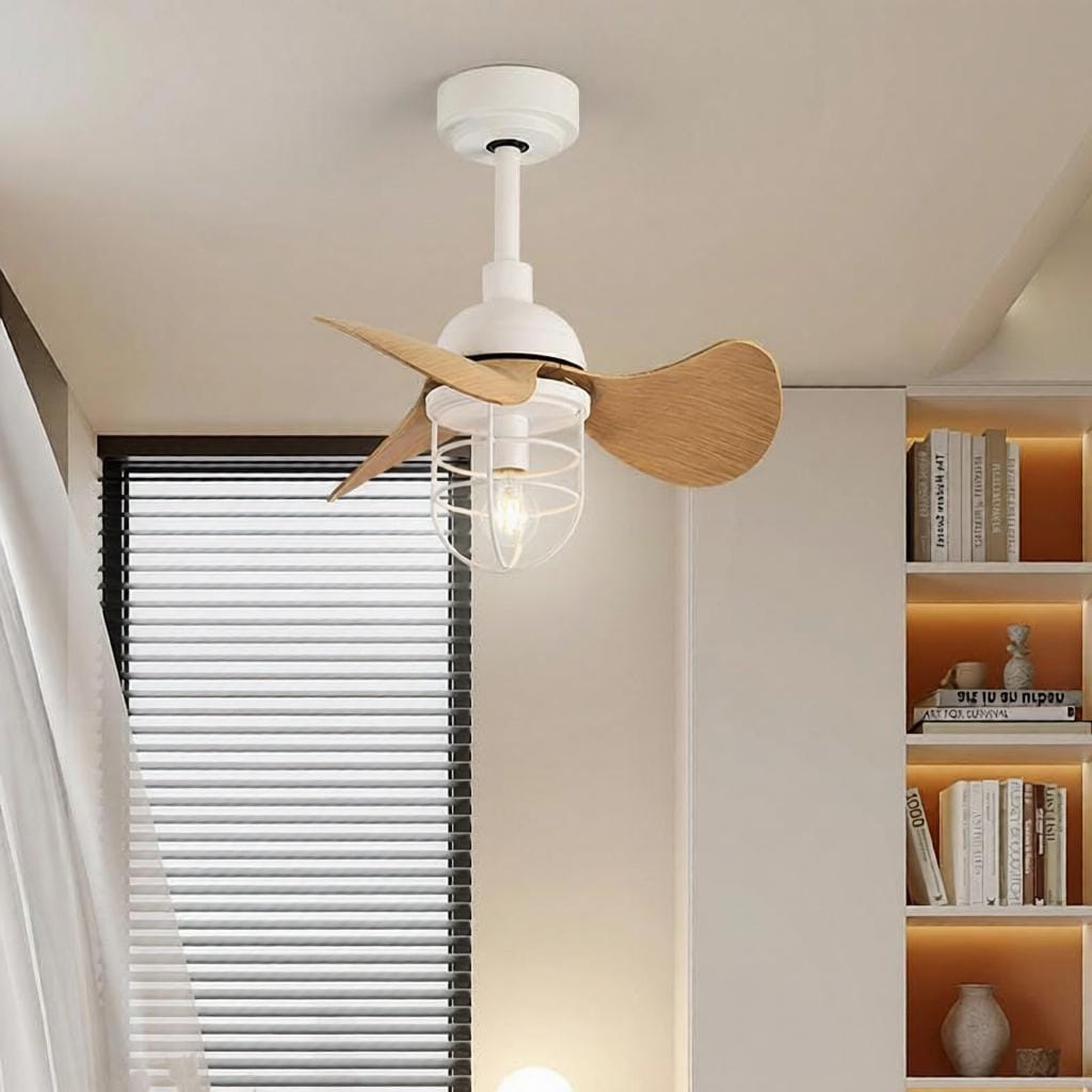 Laziel | Outdoor Lighted Ceiling Fan - Detail View #4 | HomeCartel