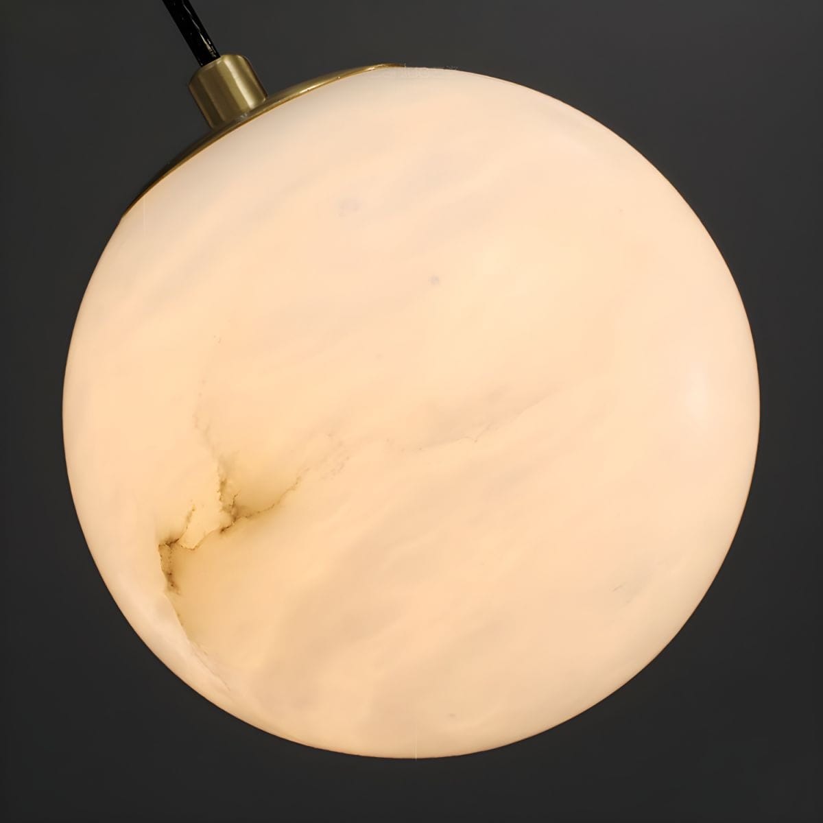 Marnith | Alabaster Pendant Light - Detail View #4 | HomeCartel