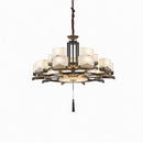 Torzora Une | Alabaster Chandelier