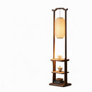 Noventha B | Integrated Shelf Floor Lamp