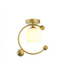 Tanin Une | Semi Flush Mounted Light