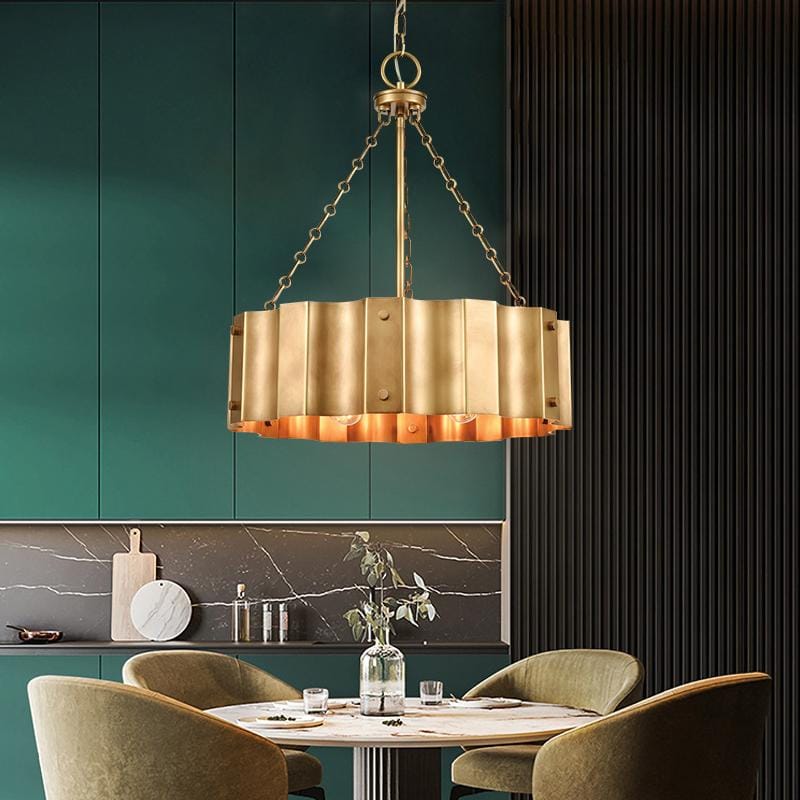 Visperas | Drum Chandelier - Detail View #3 | HomeCartel