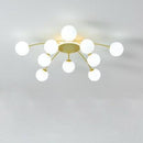 Syriela | Semi Flush Mounted Light