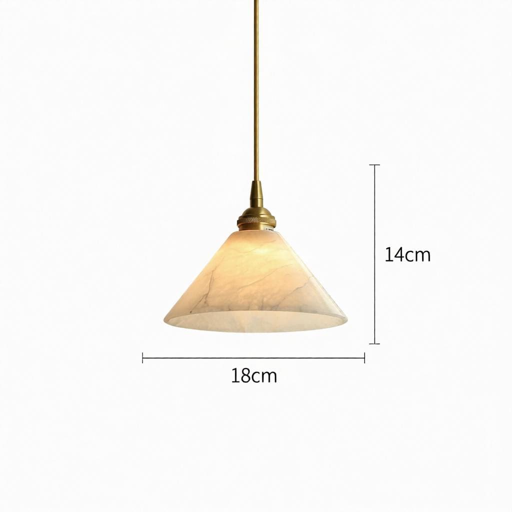 Kelnoral | Alabaster Pendant Light - Detail View #8 | HomeCartel