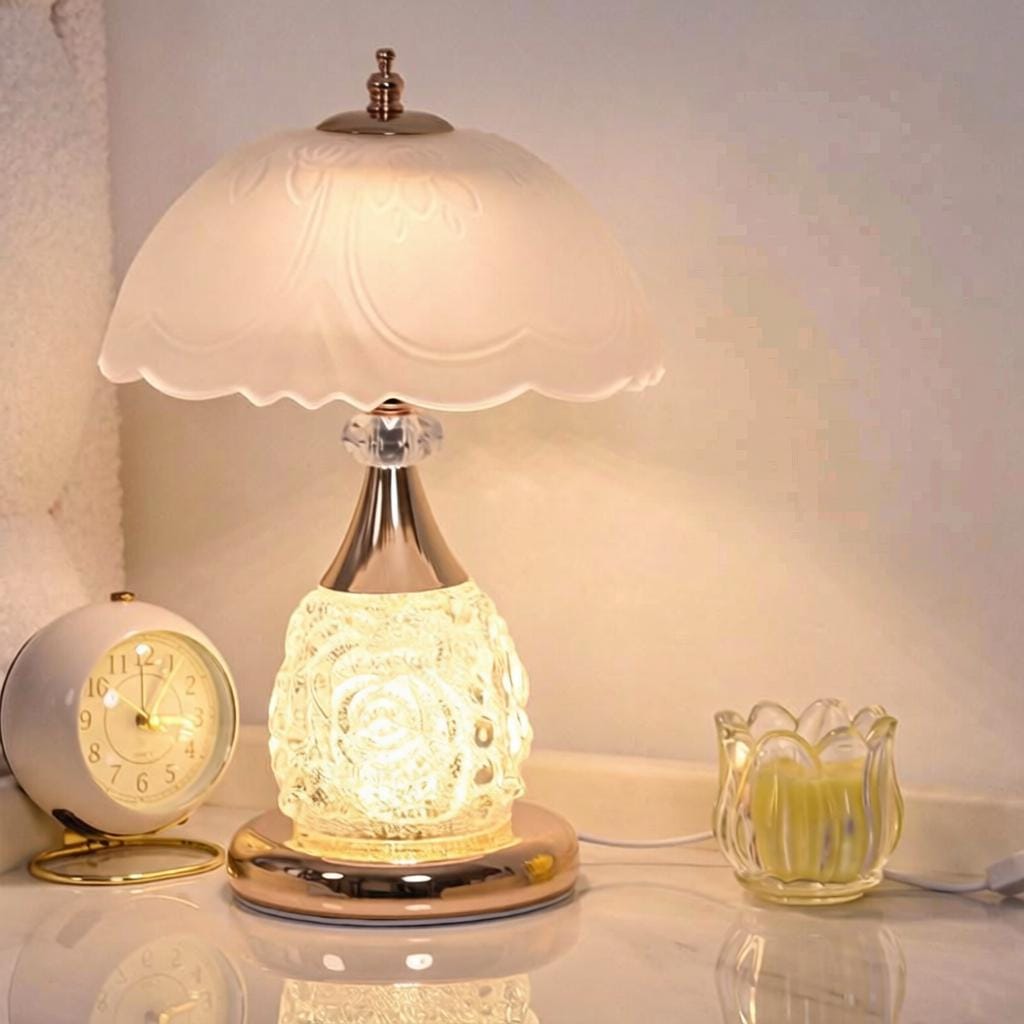 Bravenith | Crystal Table Lamp - Detail View #2 | HomeCartel