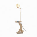 Cresalyn | Integrated Shelf Floor Lamp